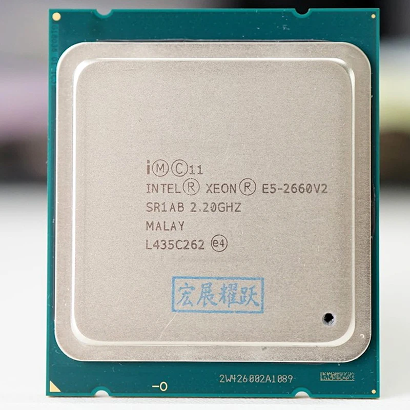 Процессор Intel Xeon Технические характеристики V2 E5 2660 LGA 2011 ЦПУ десять ядер процессор
