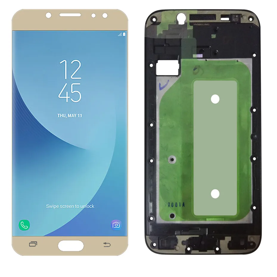 ЖК-дисплей для Samsung Galaxy J7 Pro 2017 J730F SM-J730F/G/GM/FN/DS J730FN/DS сенсорный экран дигитайзер