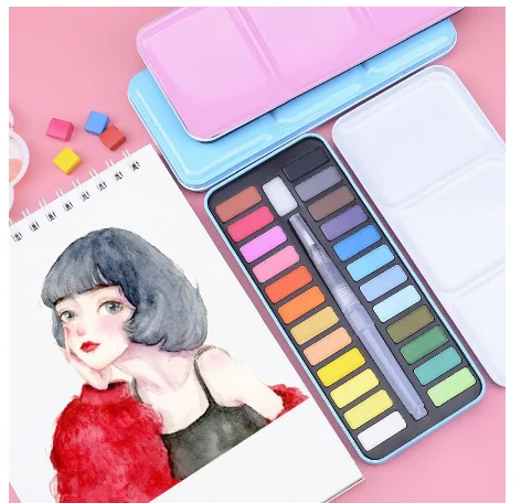 

Cat Air Sponge Lukis 24 Warna Watercolor Set