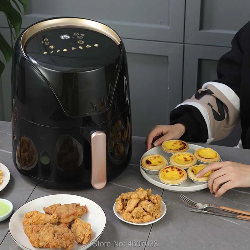 6L large capacity air fryer Intelligent Automatic Electric potato chipper household multi-functional Oven no smoke Oil enlarge