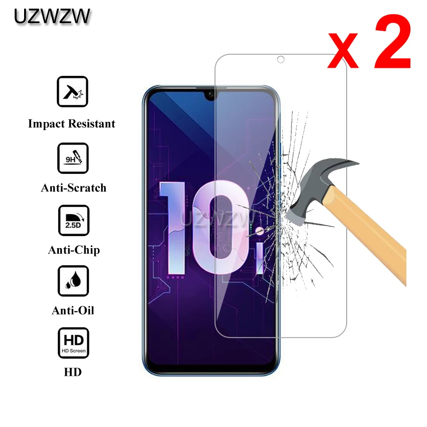 2 шт для huawei Honor 10i/Honor 20 lite, закаленное стекло, Защита экрана для huawei Honor 10i/Honor 20 Lite, защитное стекло