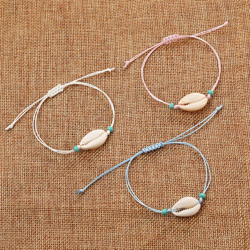 

Браслет Cowrie женский из ракушек, регулируемый макраме в стиле бохо, браслет дружбы из натуральных ракушек, ювелирное изделие на день матери, ...