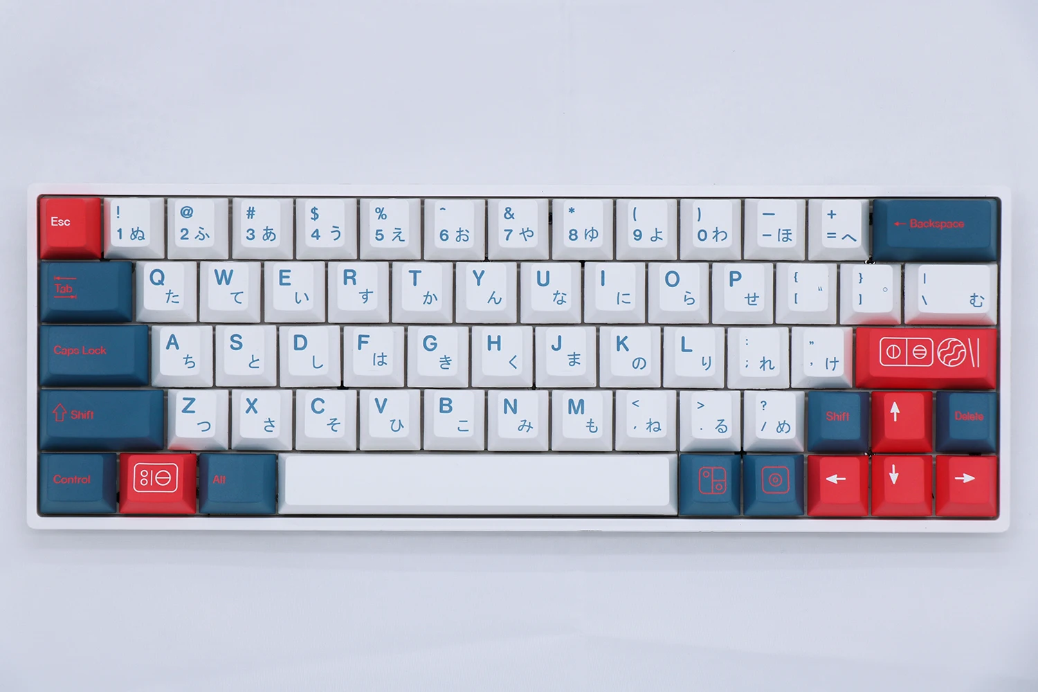 

Camping bento PBT five-sided sublimation Cherry original height USB mechanical keyboard keycap 108 keys Christmas gift
