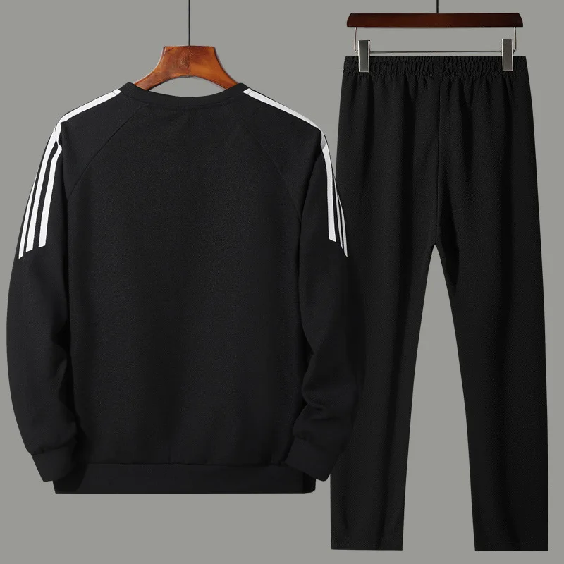 Мужской спортивный костюм свитер Модный пуловер с длинным рукавом Молодежный