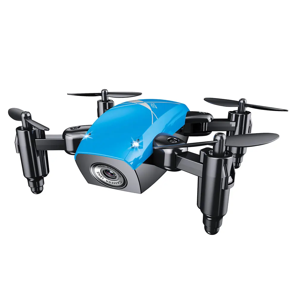 S9 мини Дрон с камерой складной высоты удерживающий вертолет WiFi FPV RC Квадрокоптер Микро Карманный игрушечный Дрон для детей Подарки