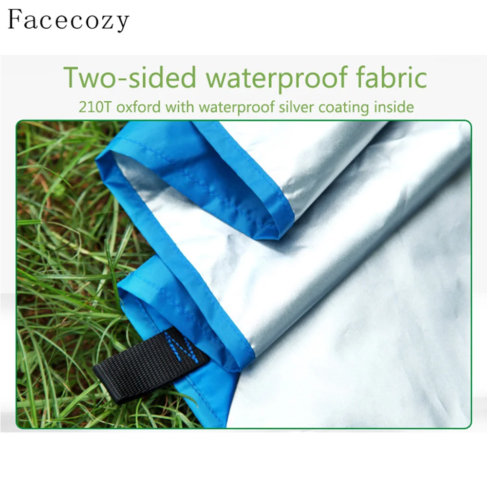 Уличный тент от солнца Facecozy влагозащищенный 210T из ткани Оксфорд с защитой