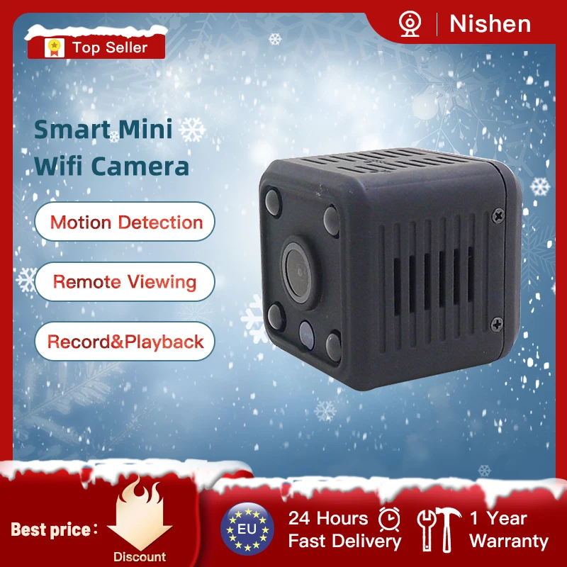 

1080P HD Mini Wifi Camera CCTV Security Video Network Surveillance Voice Recorder Security wireless CCTV Night Vision Sport DT