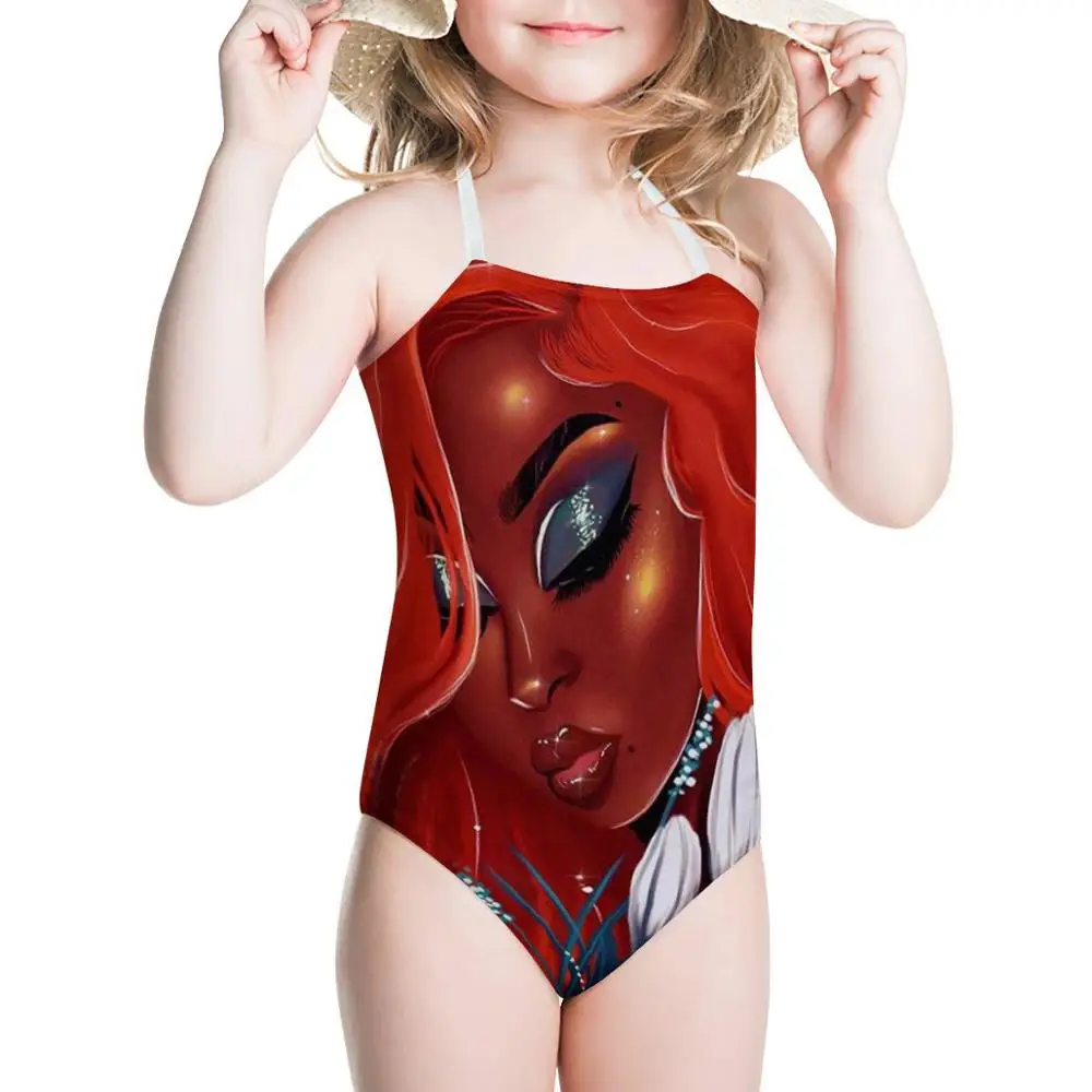 Слитный купальник HYCOOL красивый купальный костюм для девочек подростков с