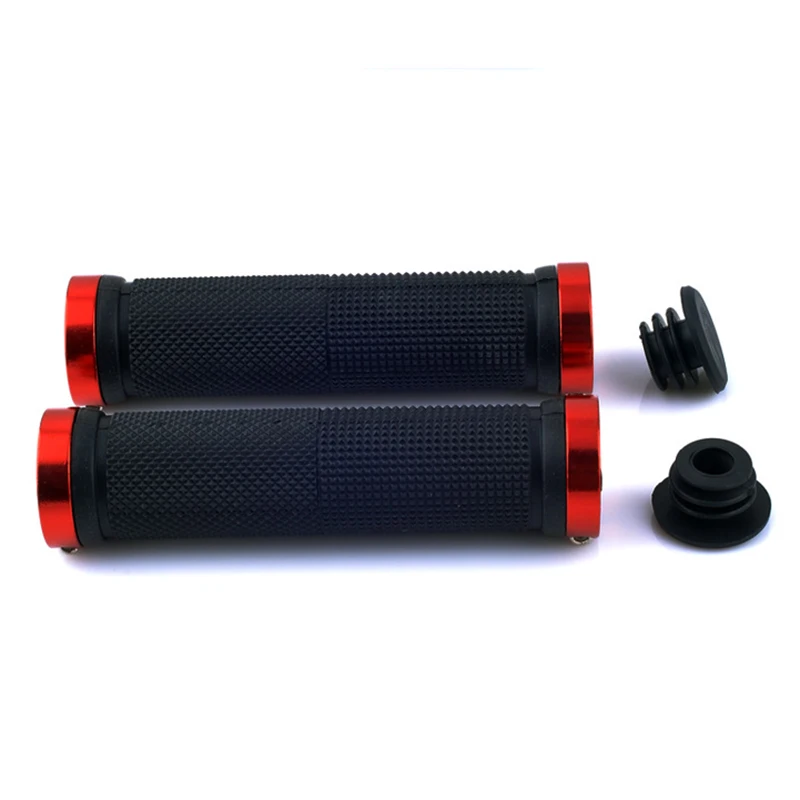 

1 Pair 130mm MTB Bike Handlebar Grips Bar-Plugs Set Bicycle Cycling Accessory