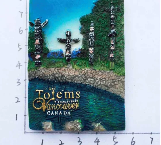 Креативный магнит в Ванкувере Канада сувенир для холодильника подарок домашнего