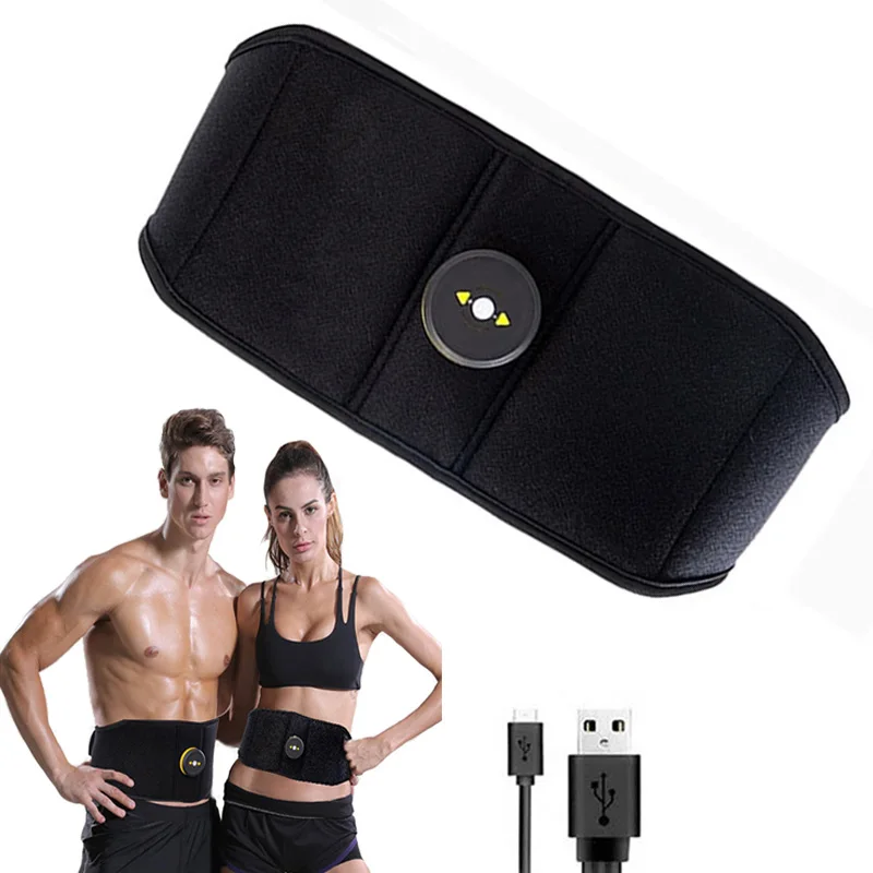 

Massage Slimming Belt Electric Abdominal Trainer Muscle Stimulator Toner Weight Loss Massager Smart EMS Fitness Vibration Belt
