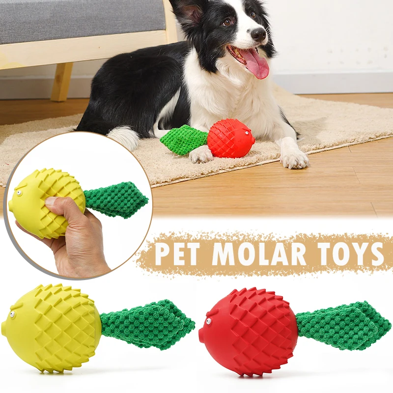 

Новинка, милая пищалка для собак, прочная чистка зубов, аксессуары для домашних питомцев