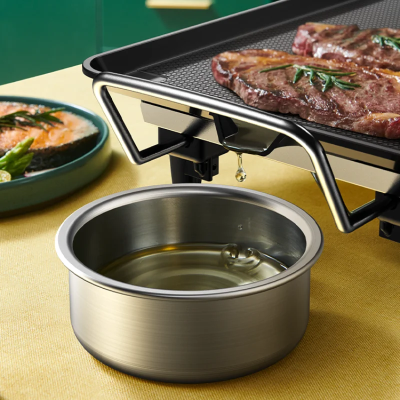 Цена Портативный гриль для барбекю AG50SK, многофункциональная электривечерние плита большой емкости для использования в помещении