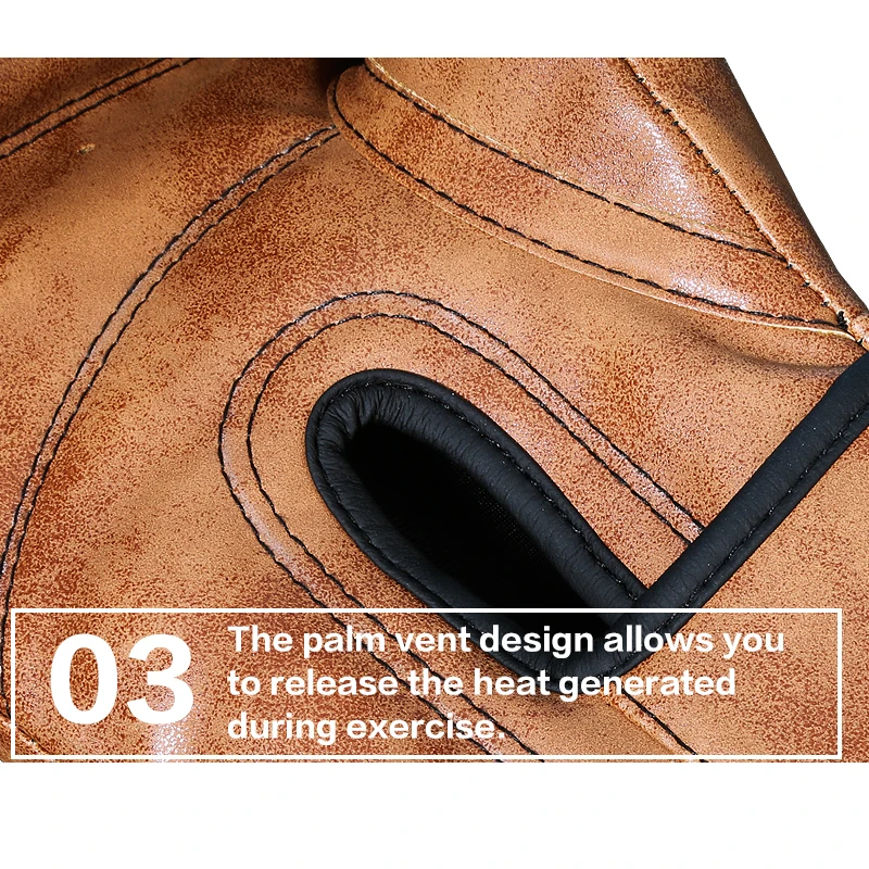 Высококачественные мужские/женские боксерские перчатки из искусственной кожи MMA