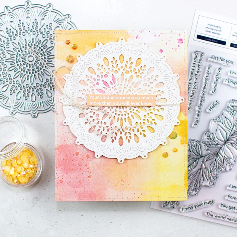 Новое поступление 2020 года многослойные металлические резные штампы и