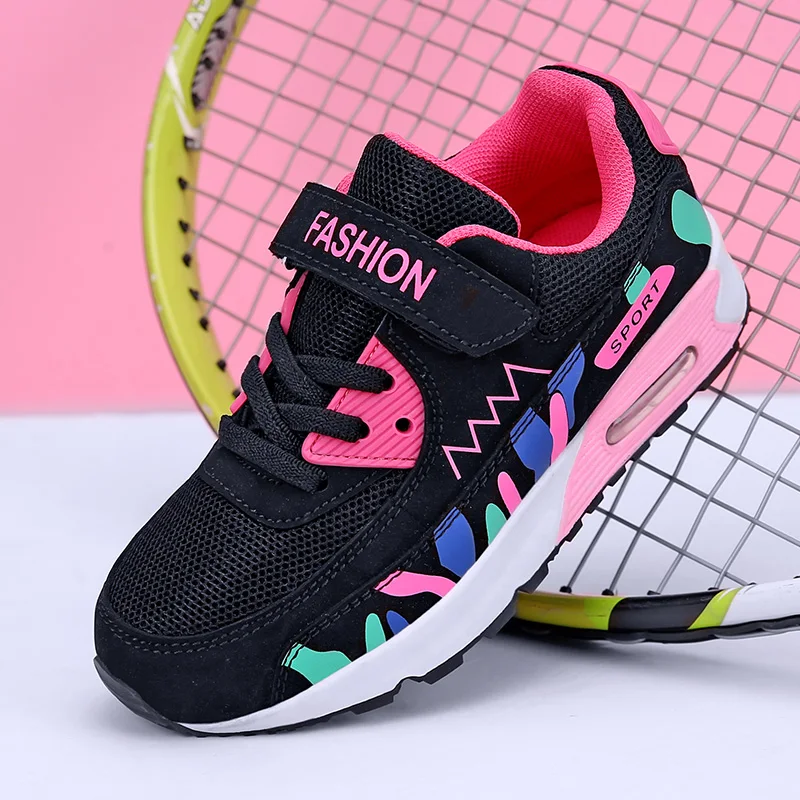 

Children 2021 Casual Shoes Girls Light Chunky Sneakers Running Student Kid Summer Size 5 8 9 12 13 Years Old Mesh Sport Footwear