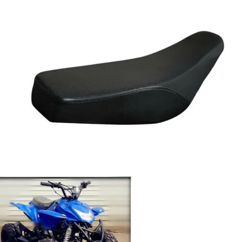 Alfombrilla de espuma para asiento de motocicleta, cojín para silla de moto, resistente al agua, accesorios duraderos, ATV Dirt Bike, color negro, 1 unidad