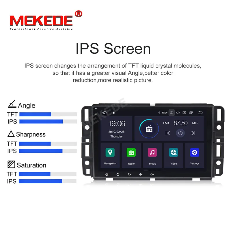 Автомобильный мультимедийный плеер Android 9,0 8 ядерный 4G ram автомобильный DVD gps плеер для GMC Chevrolet Chevy Yukon Sierra Tahoe Acadia Suburban