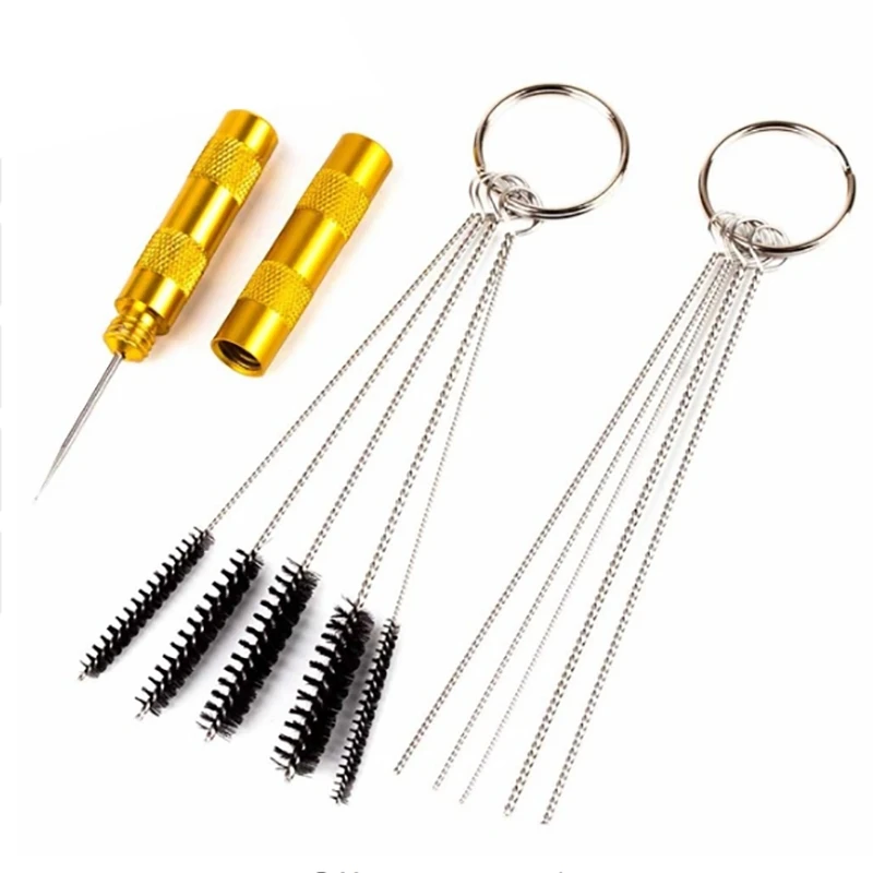 7Cc 0 3 насадки Аэрограф с 11 шт. набор чистящих аксессуаров украшения торта кисточки