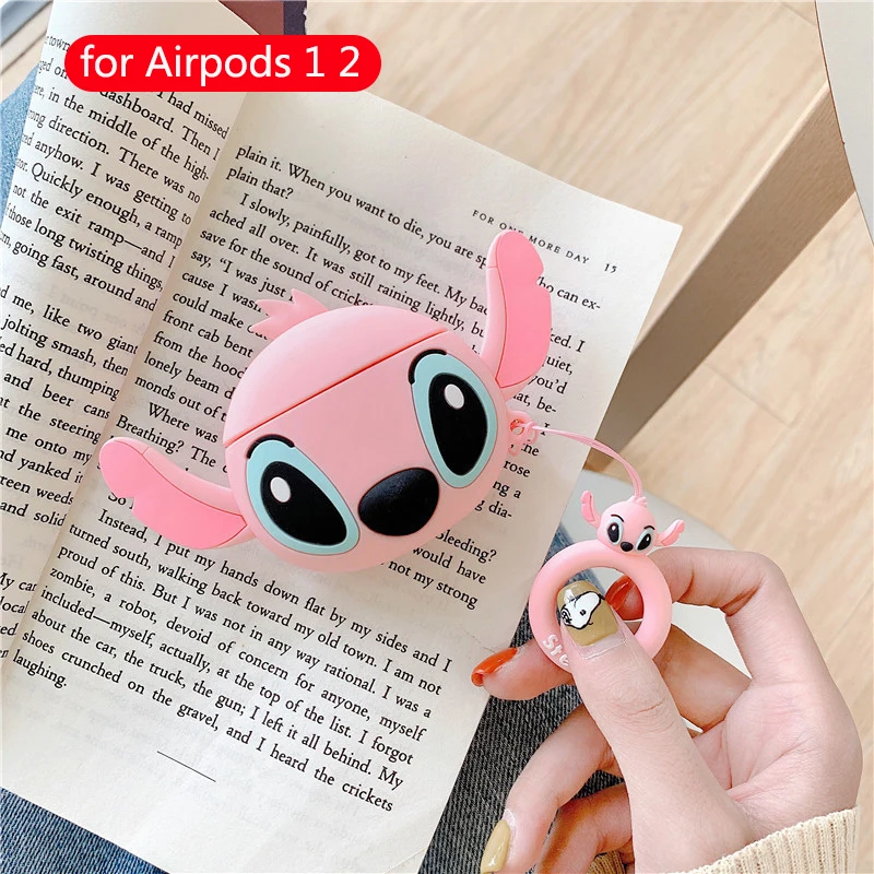 129 Для Apple Airpods чехол силиконовые милые аксессуары для мультяшных Airpods 2 Наушники коробка Беспроводная bluetooth-гарнитура защитный чехол - Цвет: 129