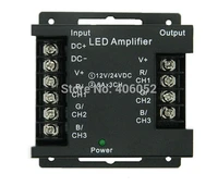 10pcslot dc5v 24v 18a led rgb amplifier for 5050 3528 strip light module