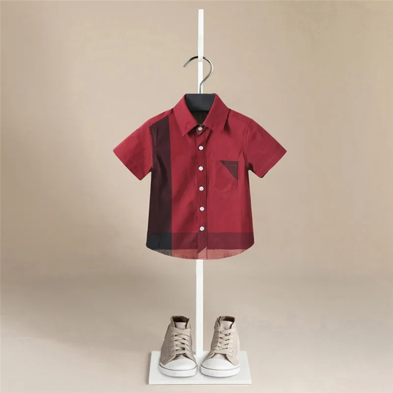 

Детские рубашки для мальчиков, весна-осень 2020, Детская рубашка для мальчиков, топы с коротким рукавом, детская блузка с принтом