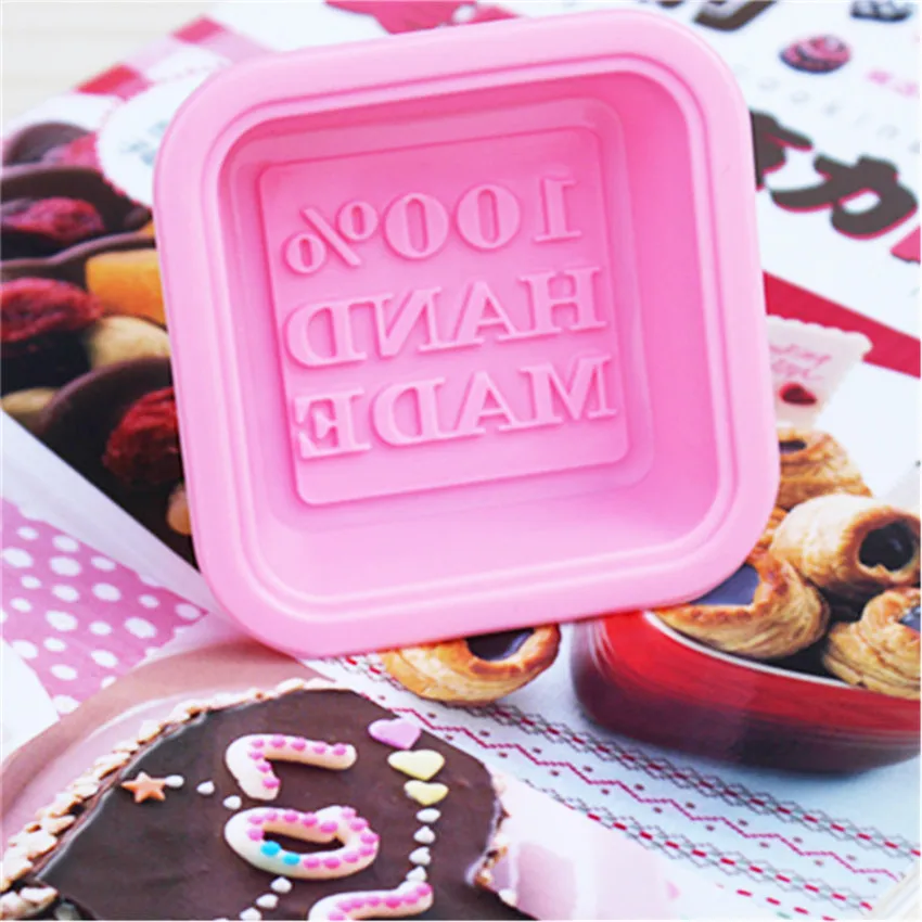 100% ручной работы DIY силиконовая пресс форма для мыла инструменты украшения