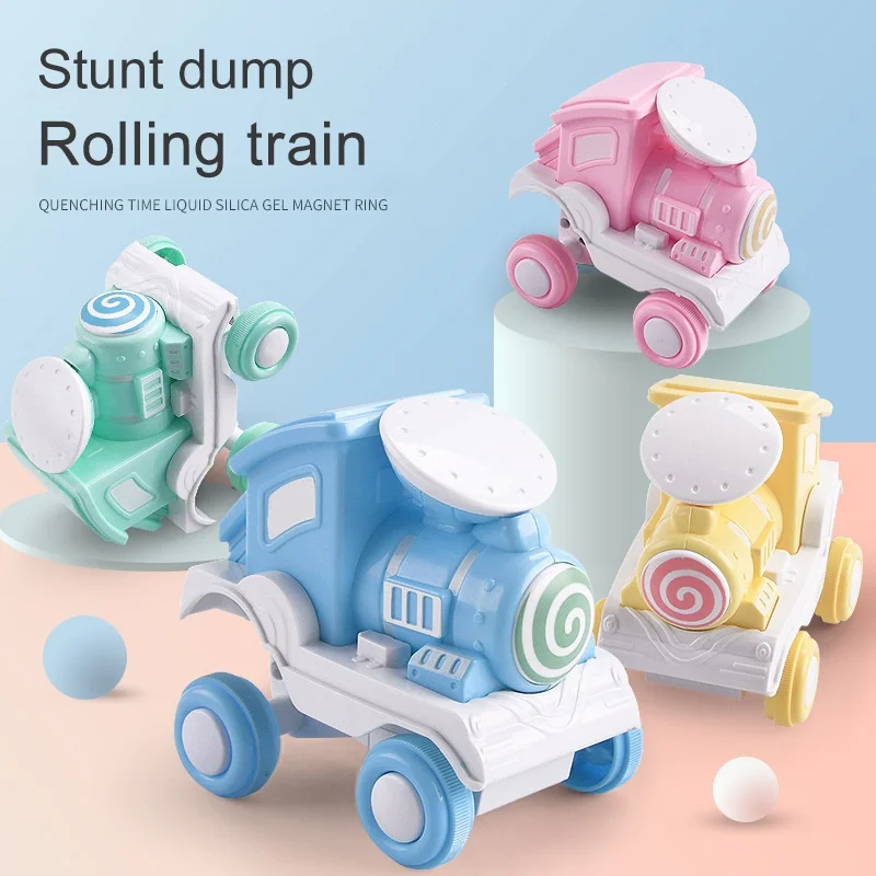 360 &quotподвижный поезд игрушки для детей тянуть назад автомобиль инерции дамп трюк