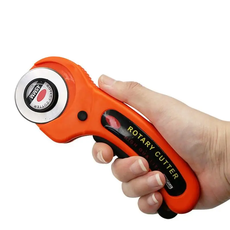 45 см роторные лезвия для резки ткани круговой Лоскутная Кожа Резак Ремесло нож