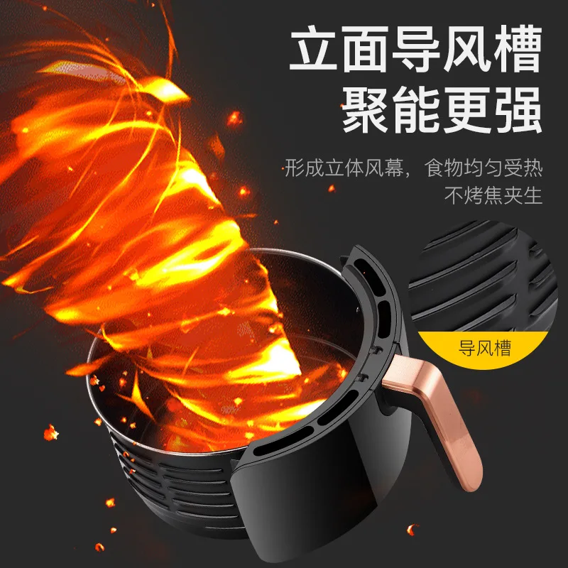 Фритюрница для картофеля фри многофункциональная Бездымная электрическая