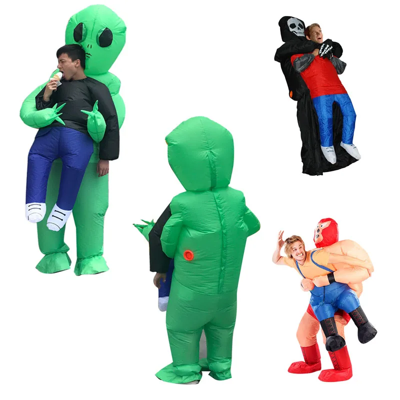 Creative Props Joke Toy ET Ghost Inflatable Clothing Model Halloween Comedy Toys Bar Decor | Игрушки и хобби