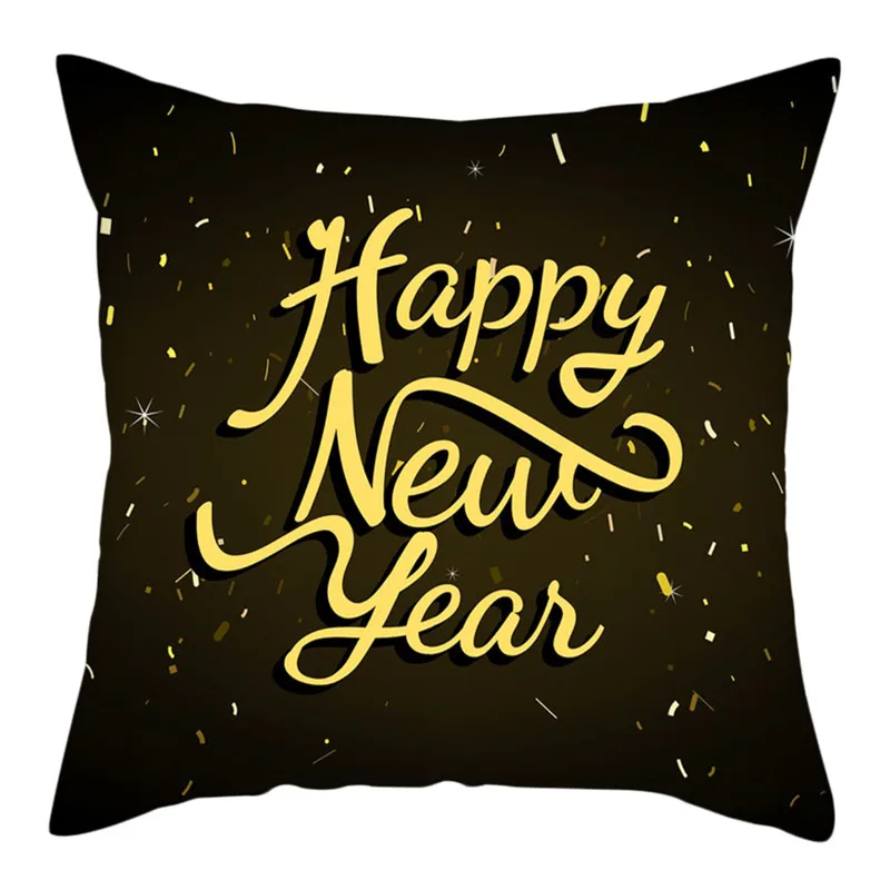 Новогодняя подушка с надписью Fuwatacchi рождественские декоративные наволочки для