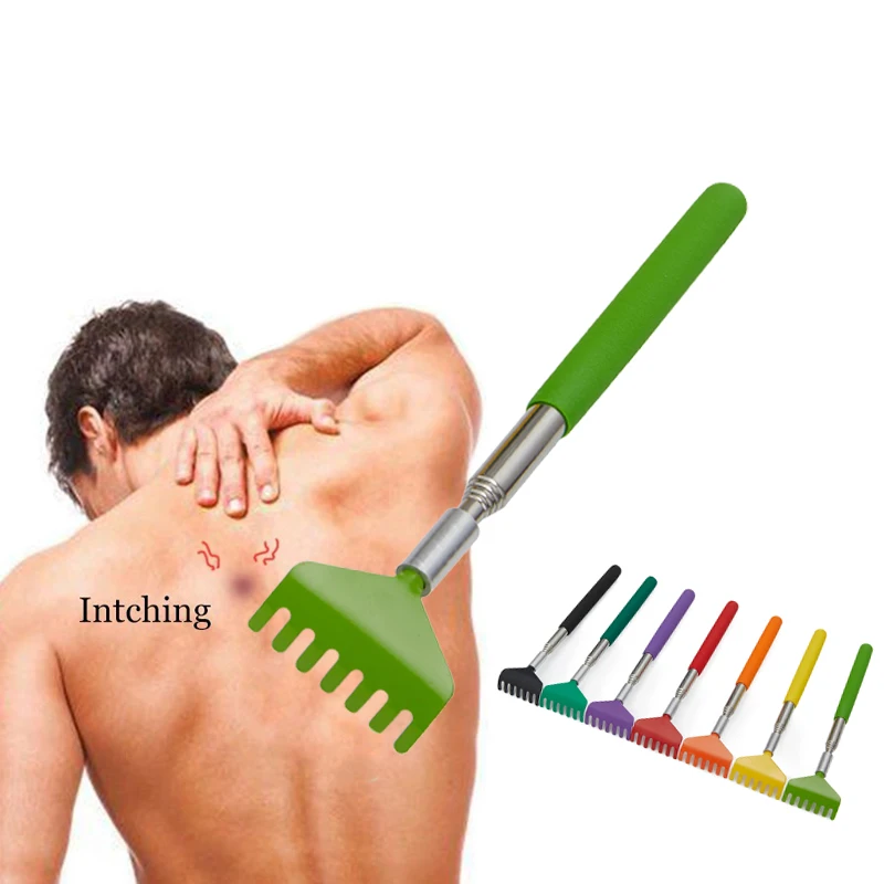 

1Pcs Back Scratcher Telescoping Itch Health Care Relaxation Tool Telescopic Scratching Backscratcher Massager Massager for Back