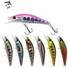 Рыболовные приманки Minnow, джеркбейты 50 мм, 4 г, приманка для форели, мини-окуня, тонущий гольян, рыба, наживка для реки spearryuki