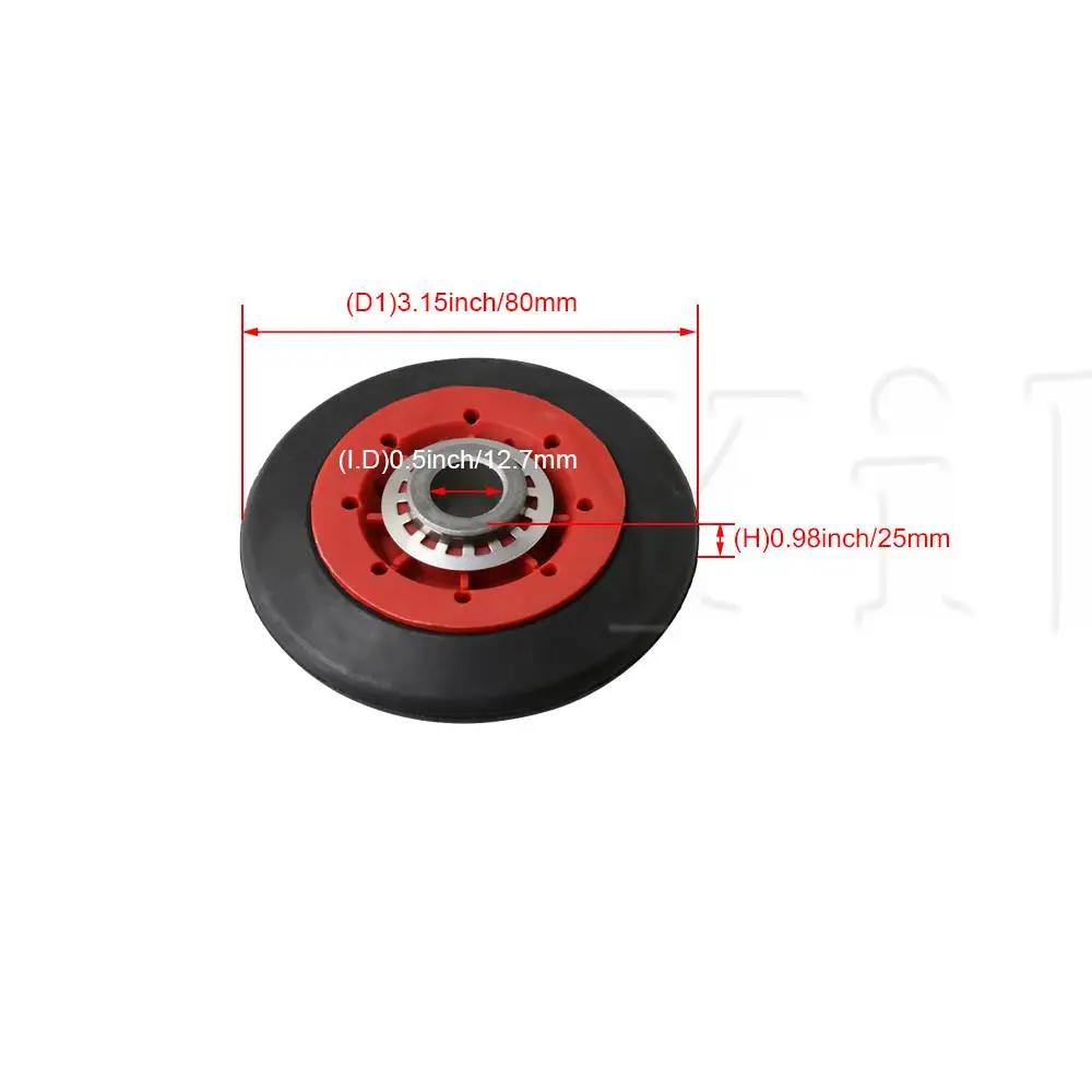

Dryer Kit Drum Support Roller W10314173 Replace B008DJXE0I B008DJTKH4