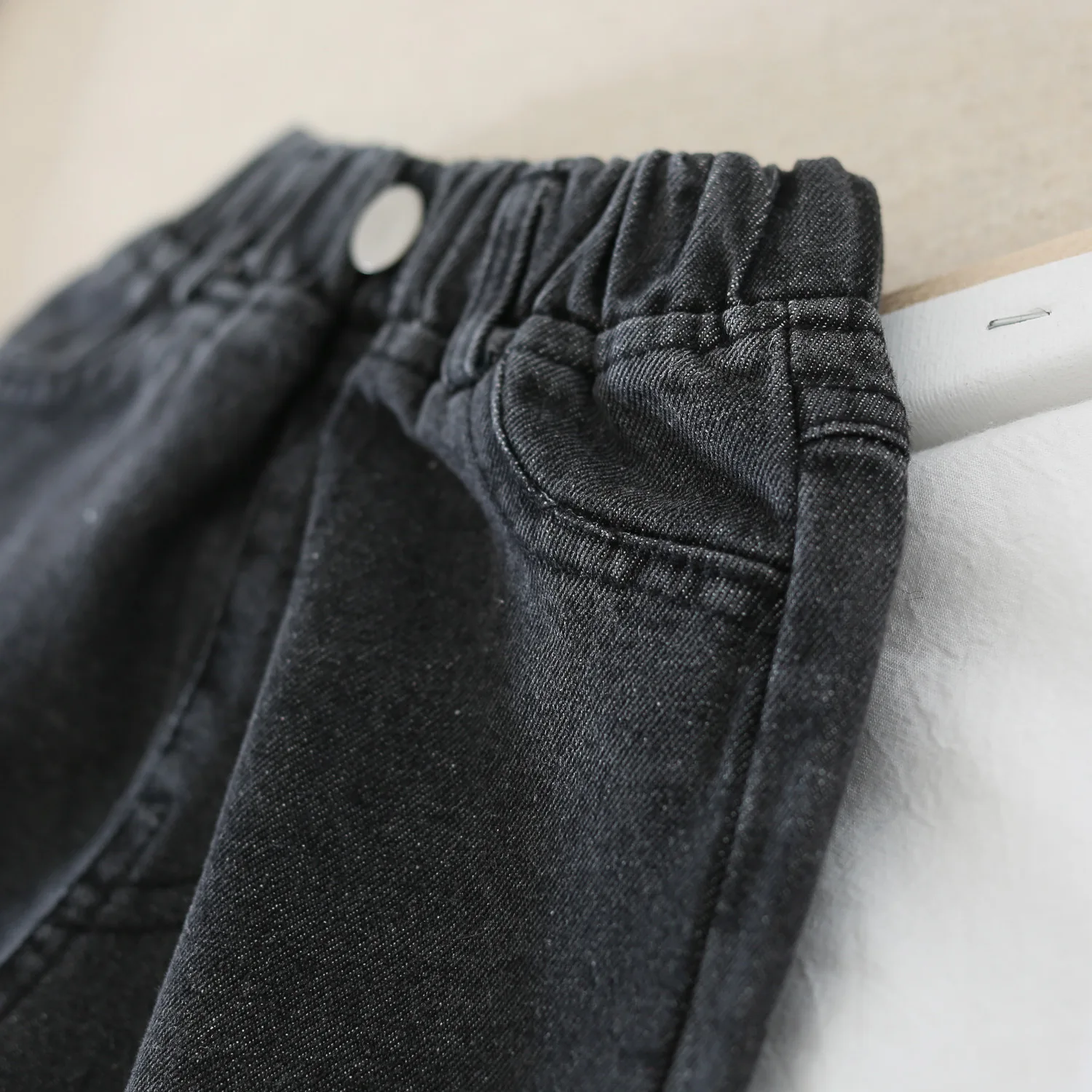 Джинсы WLG детские джинсы синие черные модные брюки весна осень универсальные