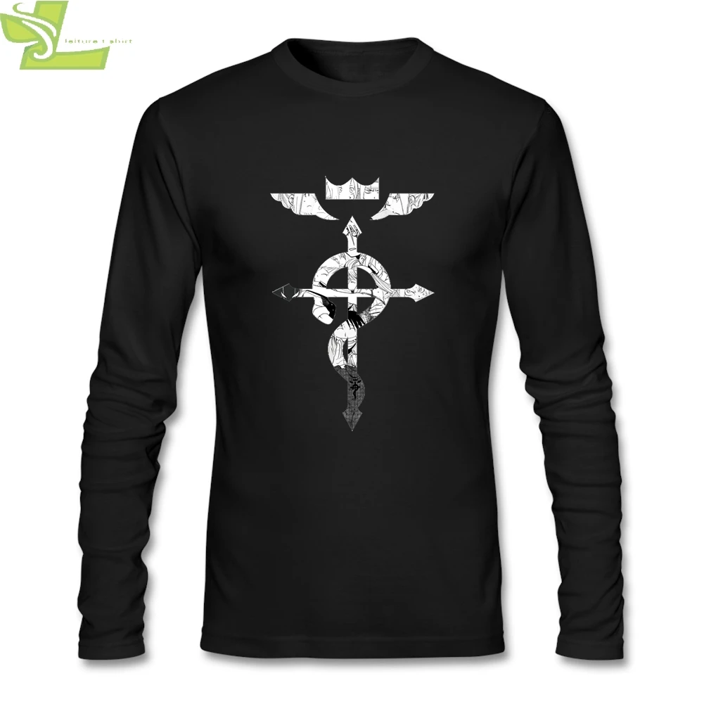 Новый стиль футболки Для мужчин s для косплейного костюма Стальной Алхимик