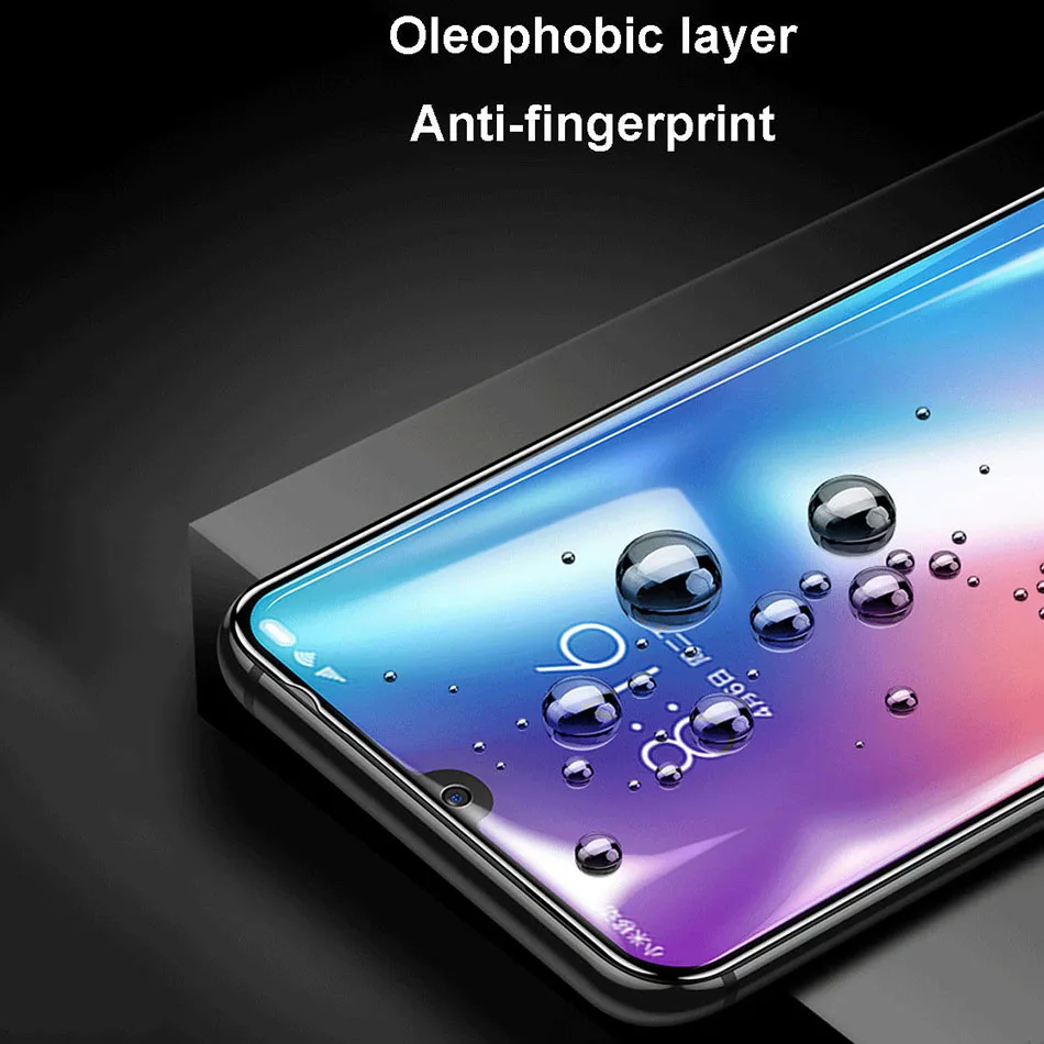 Полное закаленное стекло для LG Q92 5G 2020 Защита экрана Q8 2018 стеклянная черная рамка