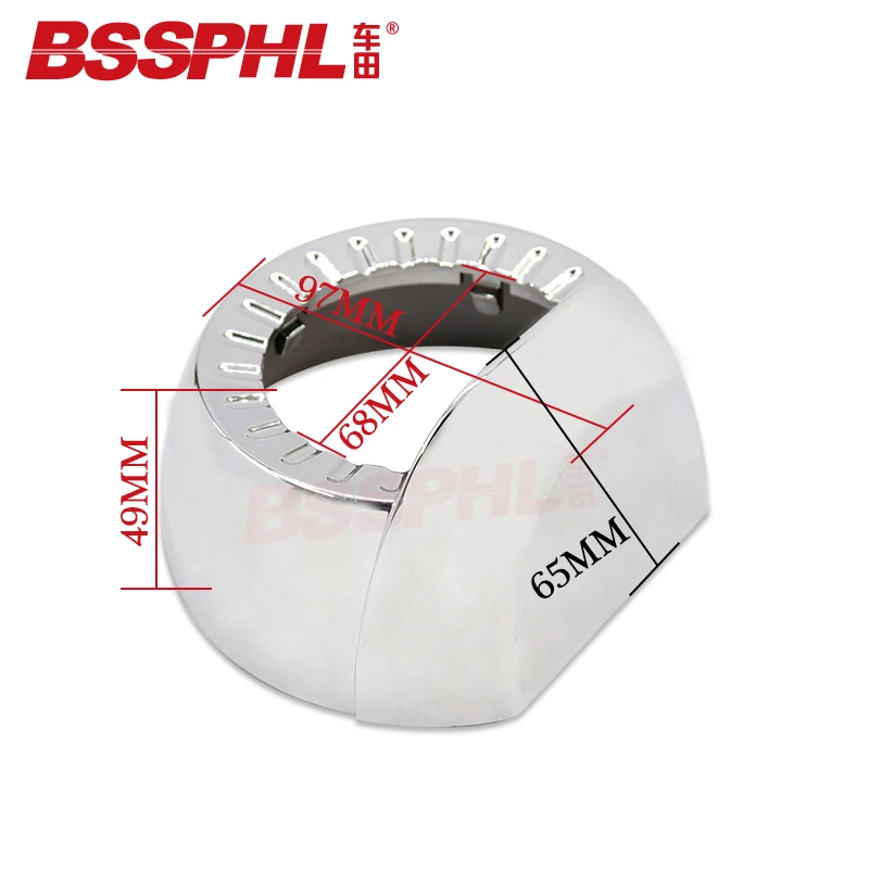 BSSPHL автостайлинг бленда объектива кожух 3 0 дюймов биксеноновый проектор