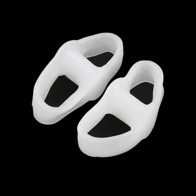 Носок двойное кольцо носок сепаратор мягкий силиконовый коврик для ног Уход за