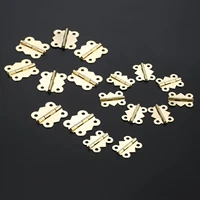 10pcs 252030x27mm antique wooden box gift packaging cabinet drawer jewelry box hinge for furniture hardware real muebles