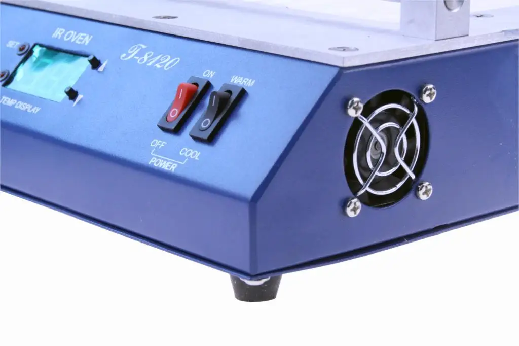 T-8120 120*120 мм SMD инфракрасный Подогрев PID контролирующий температуру Preheating станция Отопление plamформ