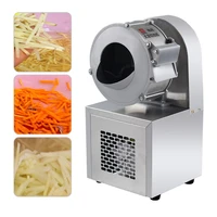 multi function electric slicer automatic potato ginger cutting machine commercial stainless steel vegetable carrot slicers