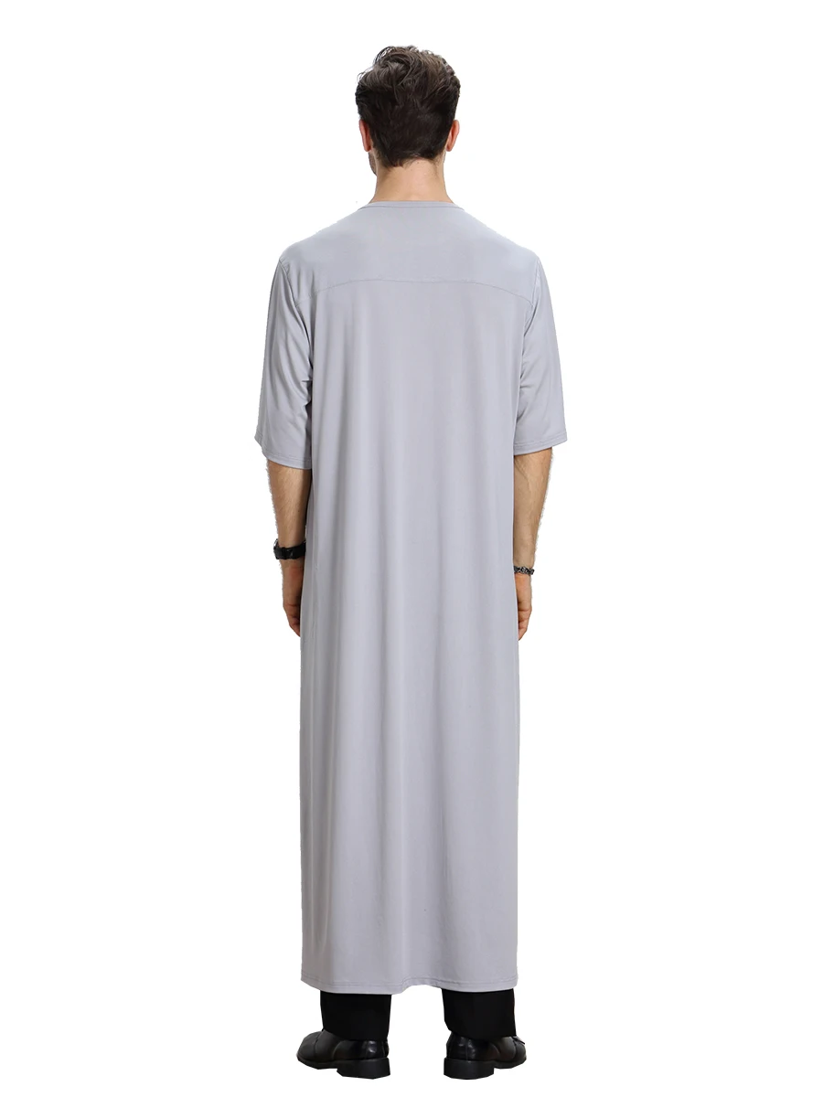 

Ramadan Muslim Men Clothes Jubba Thobe Long Dress Pakistan Saudi Arabia Djellaba Kaftan Dubai Abaya Islamic Robe Worship Service