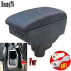 Подлокотник для Opel Vauxhall Corsa D 2006-2014, двухслойный, с отделением для хранения, для стайлинга автомобилей 2008 2010