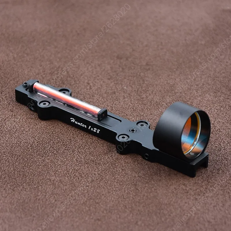 Охота Стрельба 1x Красный точка прицел для дробовика ребра рельса M8125 | Спорт и
