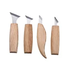 Набор ножей для резьбы по дереву, 7 шт., ручная резьба, нож с острыми краями, стамеска для работы с деревом дюйма