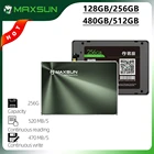 Внутренний жесткий диск MAXSUN 2,5 дюйма SATA SSD 128 ГБ 256 ГБ 480 ГБ 512 ГБ