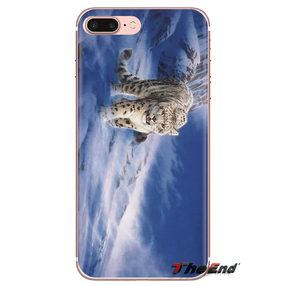 Треугольный синий глаз Снежный леопард тигр телефон Обложка для Huawei G7 G8 P7 P8 P9 P10 P20