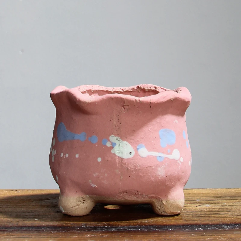 Винтажная глазурованная ручной работы с распылителем керамическая